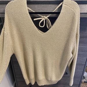 Gold 14 Loft Sweater